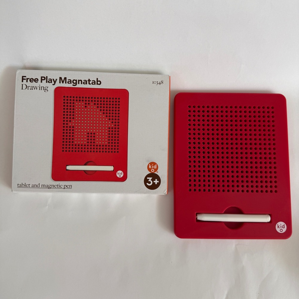 Free Play Magnatab‎ Drawing Board Magnetic Tablet w/ Pen Kid O Toy Model 10348